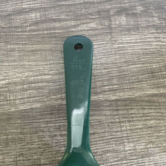 Set Of 2 Carlisle Measure Miser Plastic Spoons Red 2oz 4924 Green 4oz 4928 - Picture 5 of 9